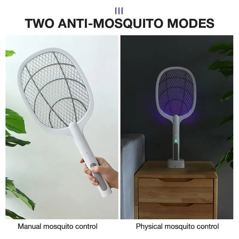 USB Electric Shock Mosquito Handheld Fly Swatter