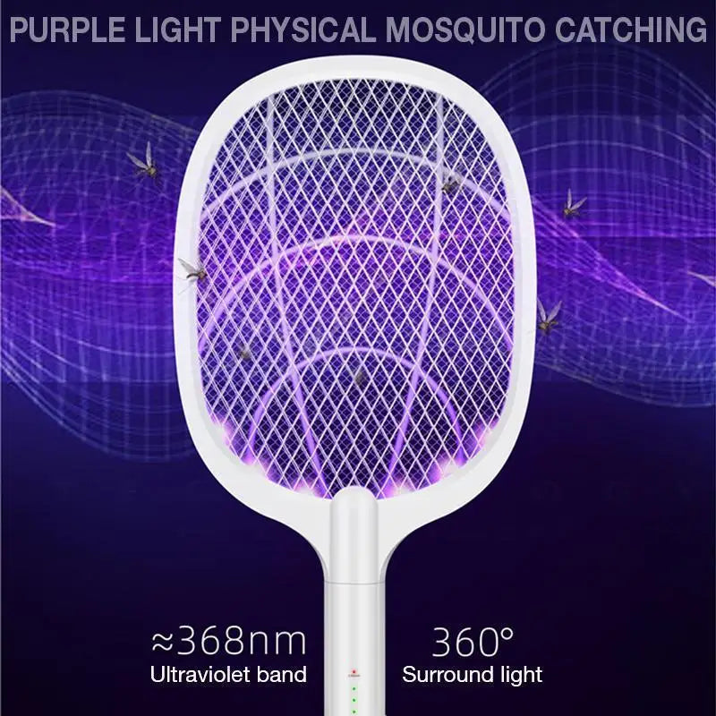 USB Electric Shock Mosquito Handheld Fly Swatter