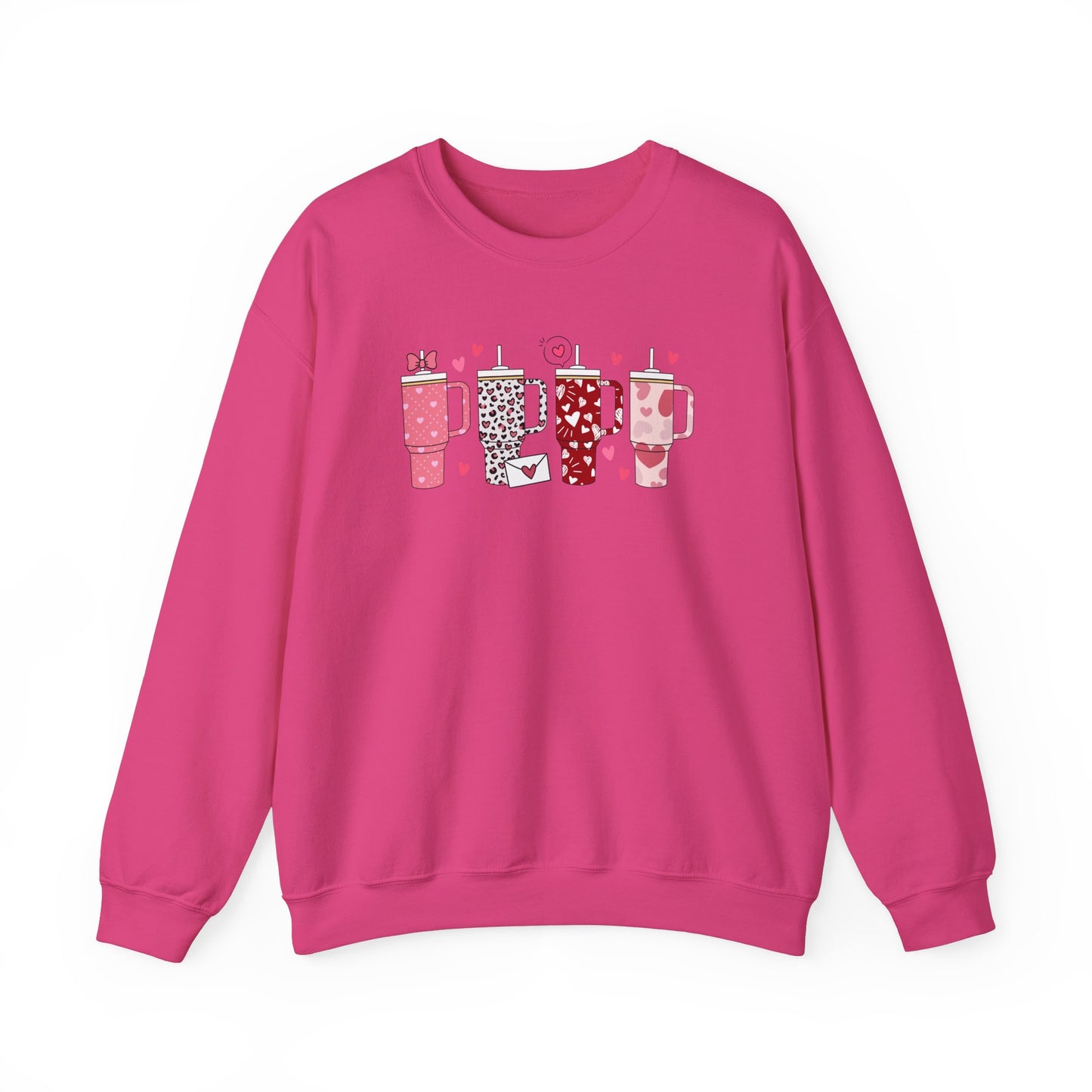 Valentine Tumbler Unisex Heavy Blend™ Crewneck Sweatshirt