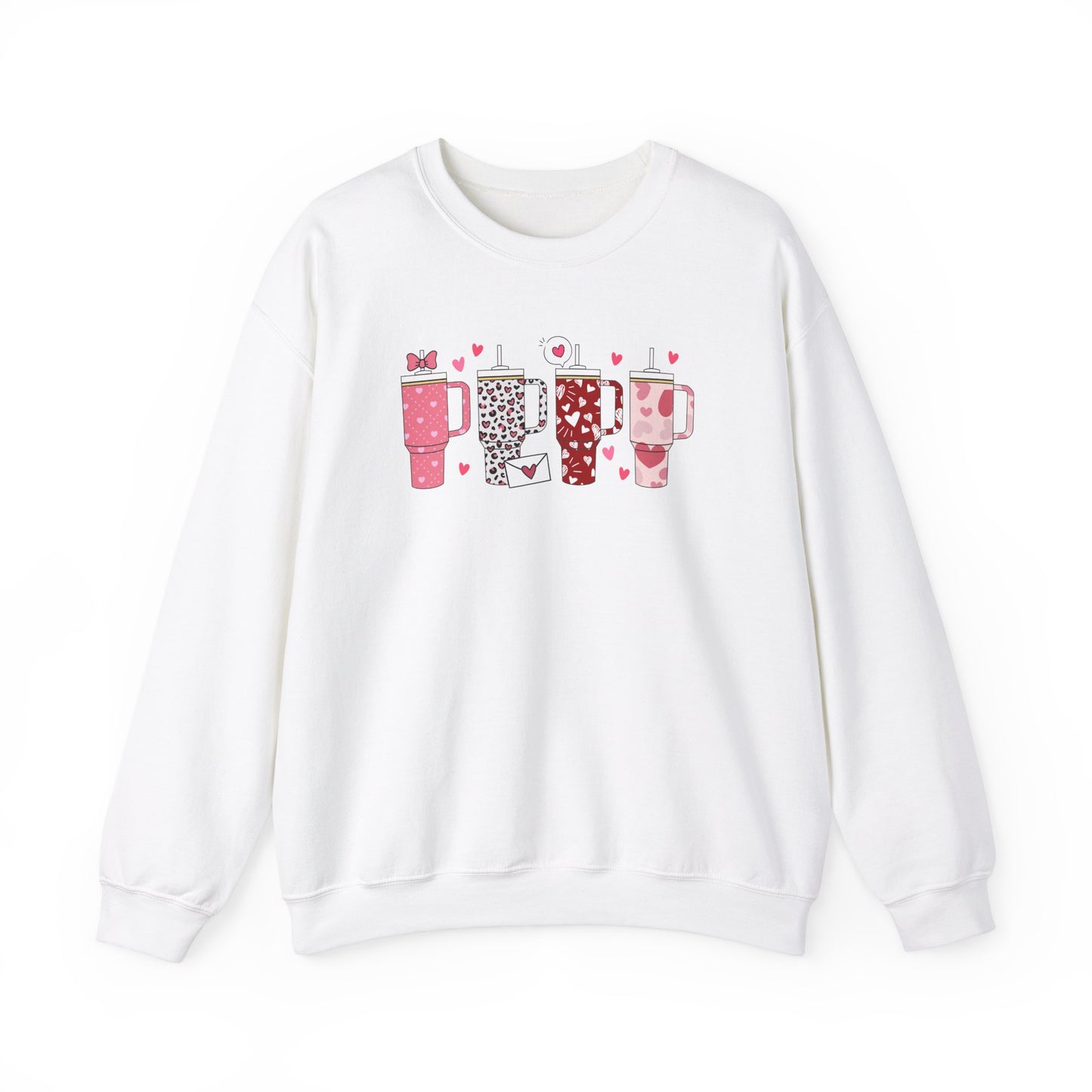 Valentine Tumbler Unisex Heavy Blend™ Crewneck Sweatshirt