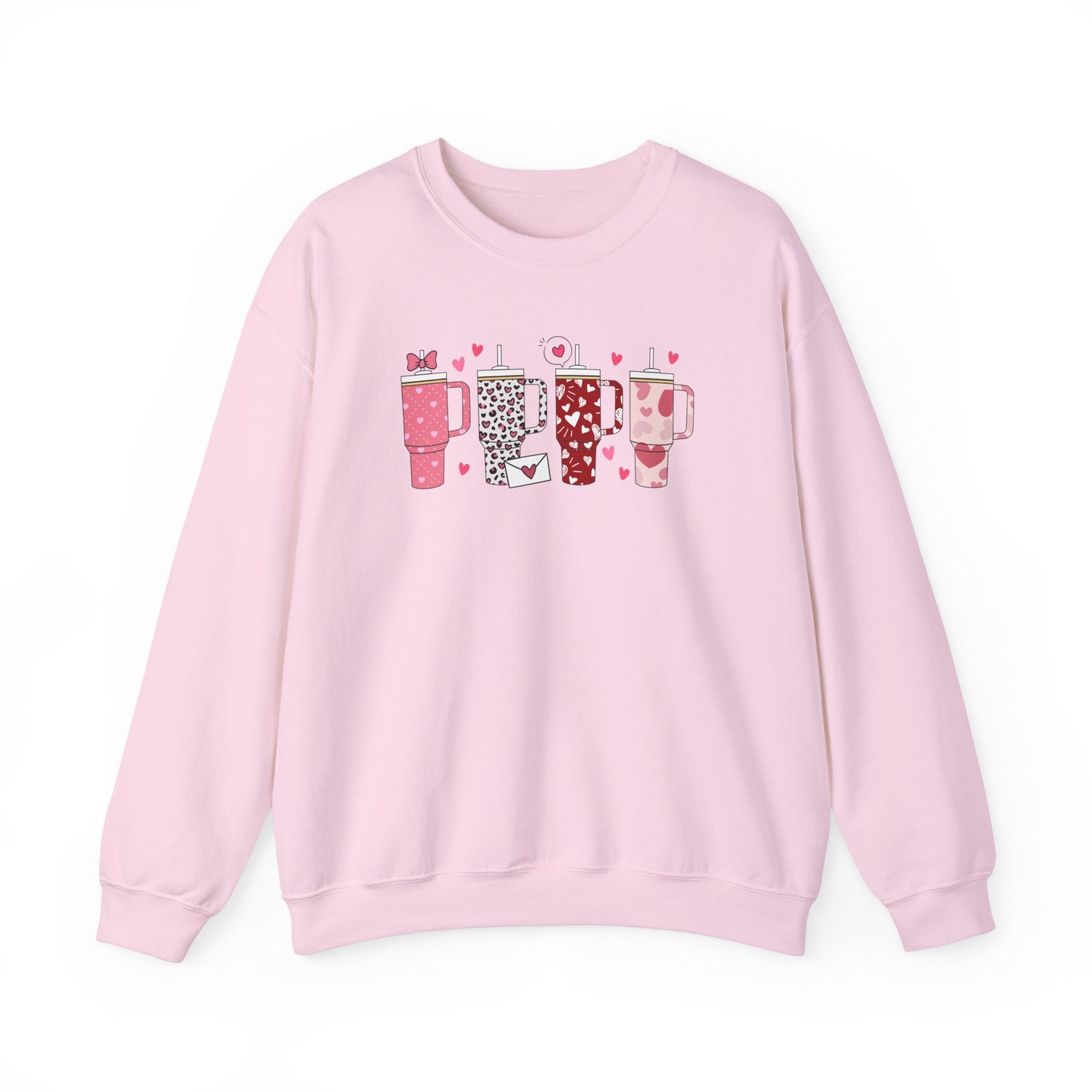 Valentine Tumbler Unisex Heavy Blend™ Crewneck Sweatshirt