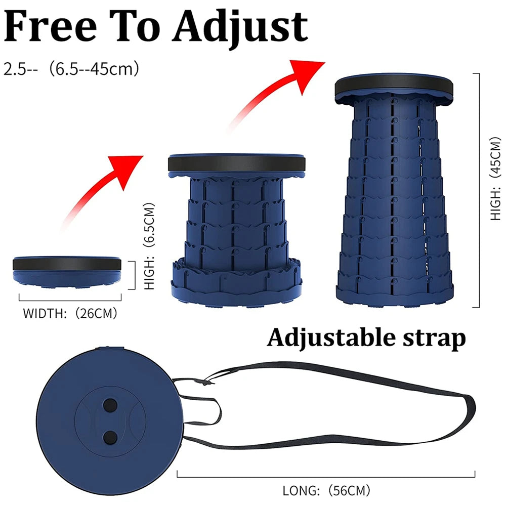 🔥 HOT SALE | PortaPerch Adjustable Stool | 10% Off🔥
